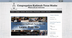 Desktop Screenshot of kadimahtorasmoshe.org